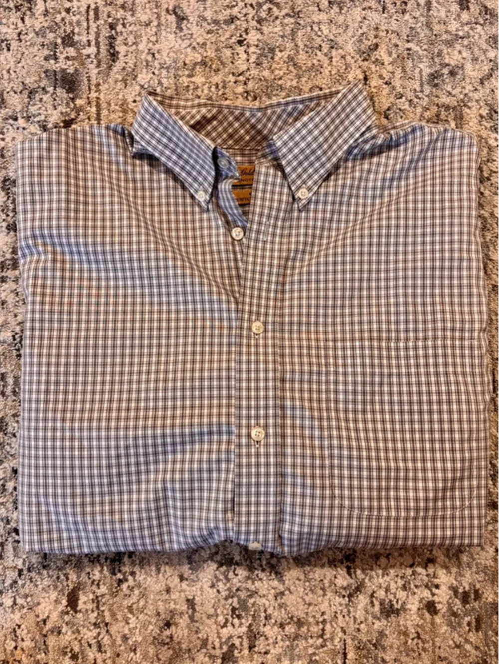 Roundtree & York Gold Label Non Iron Performance 100% cotton shirt